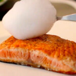 Salmon Sous Vide - with Lime Foam