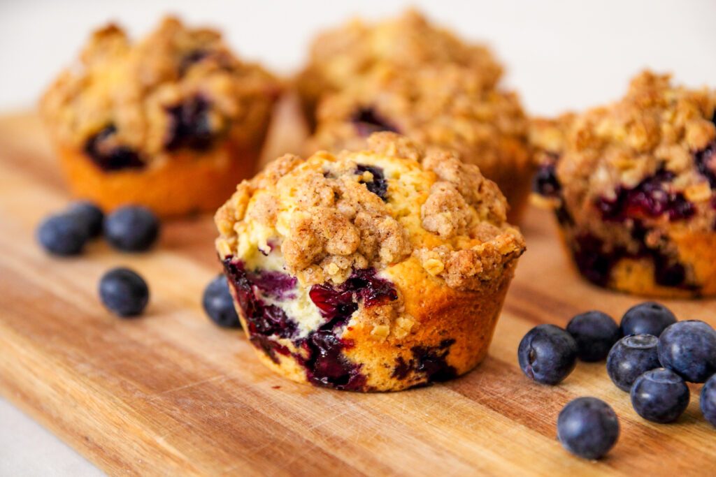 Blueberry Muffin with Xanthan Gum - Gluten free